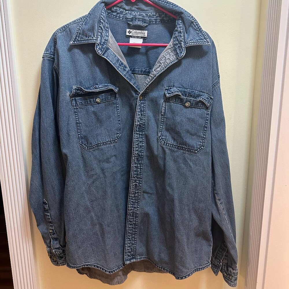 Columbia Denim Flannel